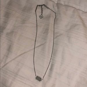 Silver Kendra Scott necklace